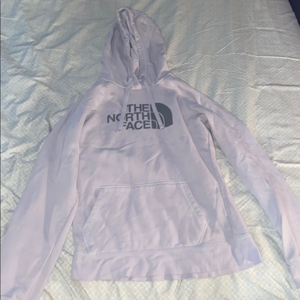 The North Face sweatshirt